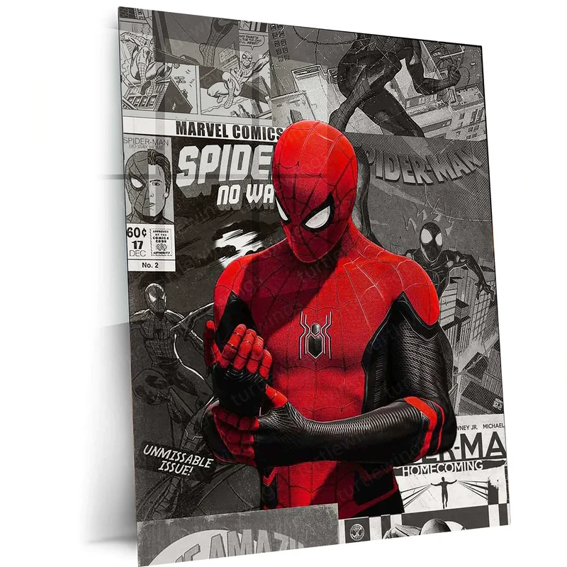 Spider-Man Metal Poster – Iconic Superhero Wall Art | Marvel Fan Decor 2